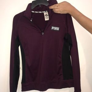 PINK maroon zip up jacket